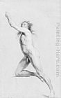 Famous Study Paintings - Study from Life Nude Male